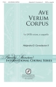 Alejandro Consolacion, Ave Verum Corpus SATB a Cappella Chorpartitur