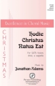 Jonathan Adams, Hodie Christus Natus Est SATB a Cappella Chorpartitur