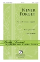 Cool-Jae Huh, Never Forget SATB a Cappella Chorpartitur