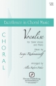 Sergei Rachmaninov, Vocalise Women's Choir [SSAA] Chorpartitur