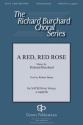 Richard Burchard, A Red, Red Rose SATB div. Chorpartitur