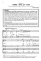 Allan Robert Petker, Truly Thou Art God SATB Chorpartitur
