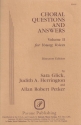 Choral Questions & Answers II: Young Voices  Buch