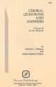 Choral Questions & Answers III: The Rehearsal  Blatt