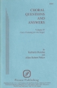 Choral Questions and Answers IV:  Buch
