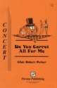 Allan Robert Petker, Do You Carrot All for Me? 2-Part Choir Chorpartitur