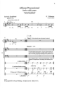 David Montoya, African Processional Chor Chorpartitur