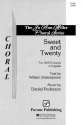 Daniel Pederson, Sweet and Twenty SATB Chorpartitur