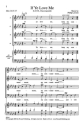Philip Lawson, If Ye Love Me SATB Chorpartitur