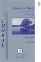 Ron Kean, American Mass Chor Partitur