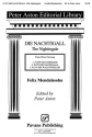 Felix Mendelssohn Bartholdy, The Nightingale SATB Chorpartitur