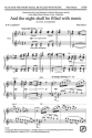 And The Night Shall Be Filled With Music for mixed choir and piano choral score
