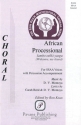 David Montoya, African Processional SSAA Chorpartitur
