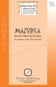 Ken Berg, Mazurka 2-Part Unison Choir Chorpartitur