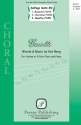 Ken Berg, Gavotte SA Chorpartitur