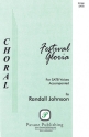 Randall Johnson, Festival Gloria SATB Chorpartitur