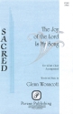 Glenn Wonacott, The Joy of the Lord Is My Song 2-Part Choir Chorpartitur
