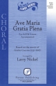 Giulio Caccini, Ave Maria Gratia Plena SATB Chorpartitur