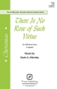 Kevin A. Memley, There Is No Rose of Such Virtue SATB a Cappella Chorpartitur