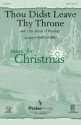 Emily Elliott_Matt Redman_Timothy Matthews, Thou Didst Leave Thy Thron SATB Chorpartitur
