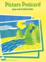 Picture Postcard Klavier Buch