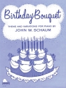 Birthday Bouquet Klavier Buch