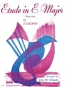 Etude In E Major Klavier Buch