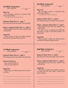 1st Semester Class Lesson Sheets Klavier Blatt