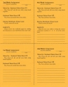 2nd Semester Class Lesson Sheets Klavier Blatt
