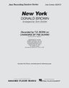 Donald Brown, New York Jazz Sextet Partitur + Stimmen