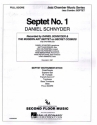 Septet no.1 for jazz septet (fl, sax, tr, tromb, French horn, bass trombone, bass score