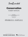 Robert Watson, Conservation Saxophonquartett Partitur + Stimmen