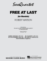 Robert Watson, Free At Last Saxophonquartett Partitur + Stimmen