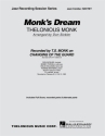 Thelonious Monk, Monk's Dream Melody Line [variable tuning] and Rhythm Section Partitur