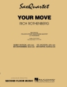 Rich Rothenberg, Your Move Saxophonquartett Partitur + Stimmen