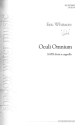 Eric Whitacre, Oculi Omnium SATB a Cappella Chorpartitur