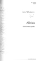 Alleluia for mixed choir a cappella score