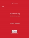 Jim Stephenson, Spirit of Song SATB and Piano Chorpartitur