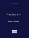 Jim Stephenson, Fanfare for an Angel Posaunenquartett Partitur + Stimmen