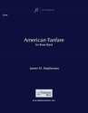 Jim Stephenson, American Fanfare Brass Band Partitur + Stimmen