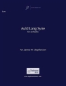 Jim Stephenson, Auld Lang Syne Orchestra Partitur + Stimmen
