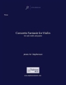 Jim Stephenson, Concerto Fantasie For Violin Violine und Klavier Buch