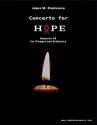 Jim Stephenson, Concerto for Hope (Concerto #3) Trumpet and Wind Ensemble Partitur + Stimmen