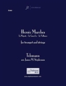 Georg Philipp Telemann, Heroic Marches Trumpet and String Ensemble Partitur + Stimmen