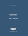 Jim Stephenson, Second Thoughts Concert Band Partitur