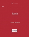 Jim Stephenson, Strumba! Streichquartett Partitur + Stimmen