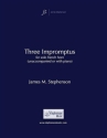 Jim Stephenson, Three Impromptus French Horn Buch