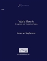 Jim Stephenson, Walk Slowly Soprano and Piano Buch