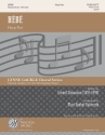 Ernest Chausson, Hb Harp and SSA Chorpartitur