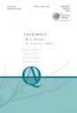 Lacrimosa SATB Chorpartitur